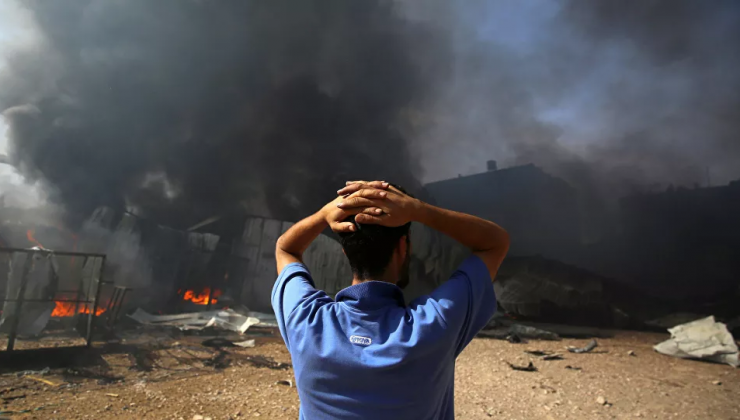 İsrail ordusu, Gazze’deki Katar Kızılayı binasını vurdu