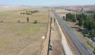 İvedik – Polatlı içme suyu hattının 21 km tamamlandı