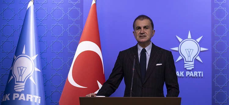 Parti Sözcüsü Ömer Çelik (MYK) toplantısı devam ederken açıklamalarda bulundu.