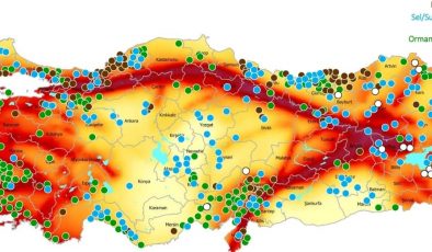 AFAD Türkiye’nin Afet Risk Haritasını Çıkardı