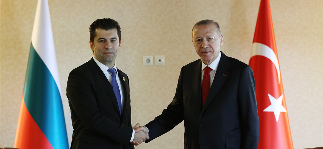 Cumhurbaşkanı Erdoğan, Bulgaristan Başbakanı Kiril Petkov’u kabul etti.