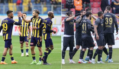 Ankaragücü ve Ümraniyespor, Süper Lig’e yükseldi
