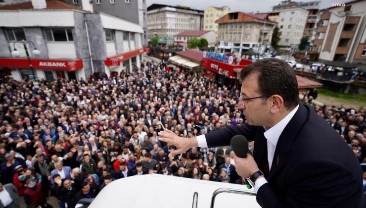 Ekrem İmamoğlu: Milletin sözüyle İstanbul’u yönettiğimiz için çıldırıyorlar