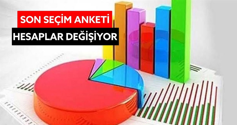 Son Seçim Anketini Yayımladı: ‘Cumhur İttifakı’ İki Haftada Eridi