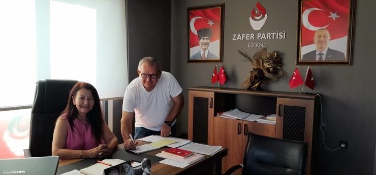 İYİ Parti Edirne İl Delegesi İstifa Etti, Zafer Partisine Katıldı!