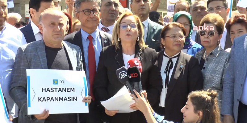 Ankara’da Onkoloji Hastanesi Kapatılmasın Protestosu