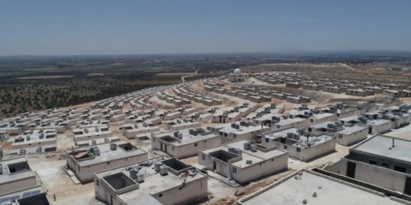 Suriye’de 68 Bin 713 Briket Ev İnşa Edildi