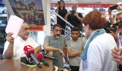 Meral Akşener’in Ziyaret Ettiği İki Esnaf, AKP’li Ümraniye Belediyesi’ni Şikâyet Etti: “Bize Zulmediyorlar.