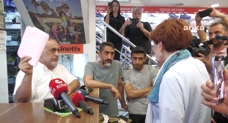 Meral Akşener’in Ziyaret Ettiği İki Esnaf, AKP’li Ümraniye Belediyesi’ni Şikâyet Etti: “Bize Zulmediyorlar.