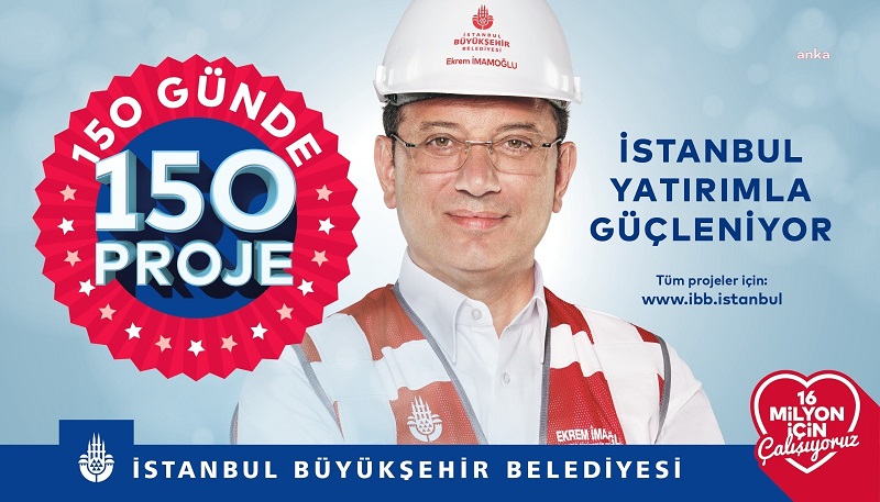 İBB 150 Günde 31 Milyarlık 190 Projeyi Hayata Geçirdi