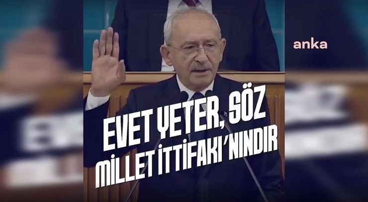 Kemal Kılıçdaroğlu: Söz Millet İttifakı’nındır, Yeter Be Yeter Artık