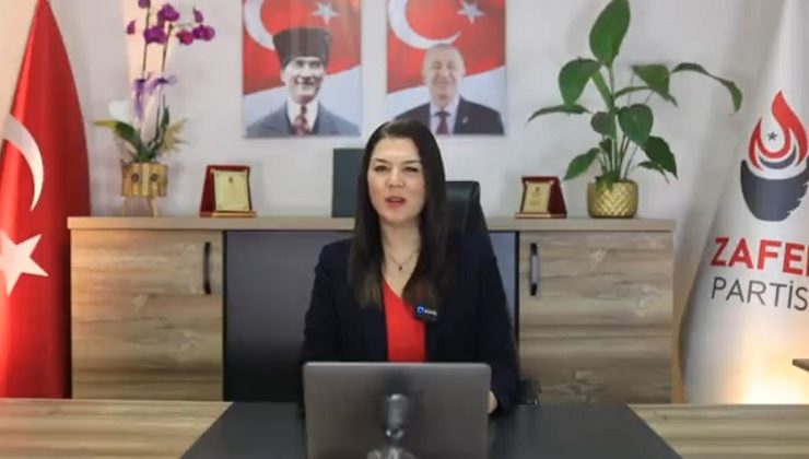 Zafer Partisi Genel Başkan Yardımcısı Sevda Özbek “Dayatmaların, baskının, şiddetin olmadığı bir Cumhuriyet Türkiye’si istiyoruz.