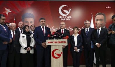 Kemal Kılıçdaroğlu, Milli Yol Partisi’ni Ziyaret Etti