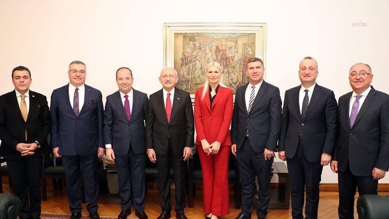 Bilecik Başkan V. Melek Mızrak Subaşı, Cumhurbaşkanı Adayı Kemal Kılıçdaroğlu ile bir araya geldi