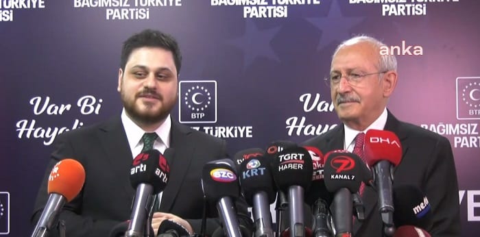 Millet İttifakı Cumhurbaşkanı Adayı Kemal Kılıçdaroğlu, Bağımsız Türkiye Partisi’ni Ziyaret Etti