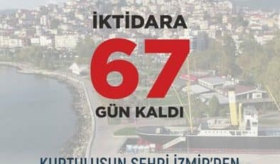 CHP İzmir İl Başkanı Şenol Aslanoğlu, Seçim İçin Geri Sayım Sayacı Başlattı