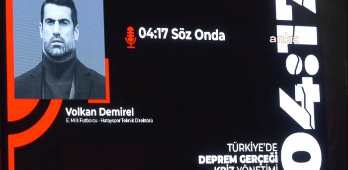 Volkan Demirel: “Bundan sonraki süreçte doğru bir şekilde hareket ederek hem Hatay’ı hem 10 ilimizi ayağa kaldırmak zorundayız.”