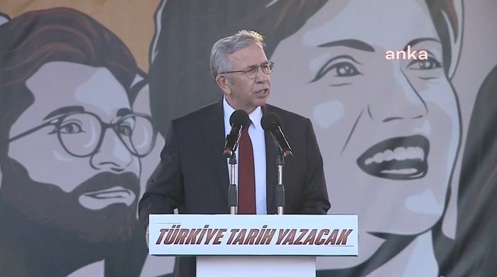 Mansur Yavaş: “Yedek kuvvetlerini sahaya sürdüler. Yedek kuvvetleri kim?