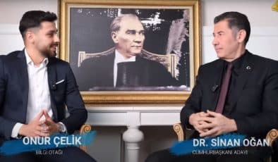 Cumhurbaşkanı Adayı Dr. Sinan Oğan Bilgi Otağı Youtube Kanalına Konuk Oldu