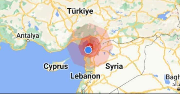 Hatay Kırıkhan’da 4,7 şiddetinde deprem meydana geldi