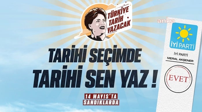 İYİ Parti, 14 Mayıs’ta yapılacak Cumhurbaşkanı ve milletvekili seçimlerine yönelik yeni kampanya videosunu yayınladı