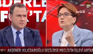 Meral Akşener: ‘Kılıçdaroğlu’nu izam eden yalan, kurgu bir video orada oynatıldı’