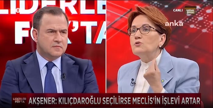 Meral Akşener: ‘Kılıçdaroğlu’nu izam eden yalan, kurgu bir video orada oynatıldı’