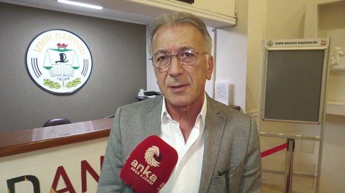 İzmir Baro Başkanı Sefa Yılmaz: “Eğer siz anayasaya uygun hareket edecek iseniz Can Atalay’ı bir an önce serbest bırakmalıydınız.