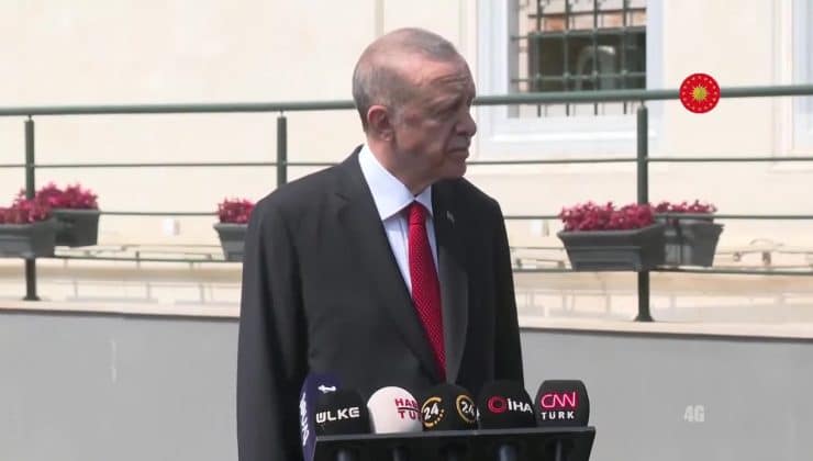 Cumhurbaşkanı Erdoğan: “Seçim kazanan lider olarak, adımlarımızı olumlu istikamette atalım istiyoruz.”
