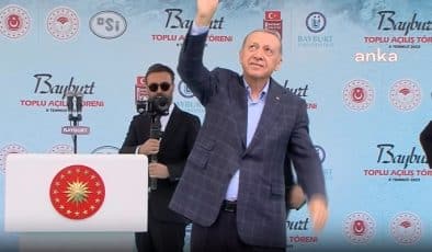 Erdoğan, Bayburt’ta; “Enflasyonla Mücadelemiz Kararlı Bir Şekilde Sürecek, Maalesef Hırsızlar Çok