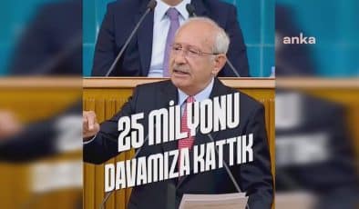 Kemal Kılıçdaroğlu: “25 milyon insanla bir araya gelebildiysek büyük bir değişimi zaten başlatmışız demektir.