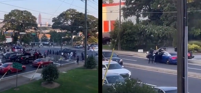 ABD’de insanların üzerine araba sürüp, ortalığı birbirine katan şahıs tek bir polis tarafından böyle etkisiz hale getirildi.