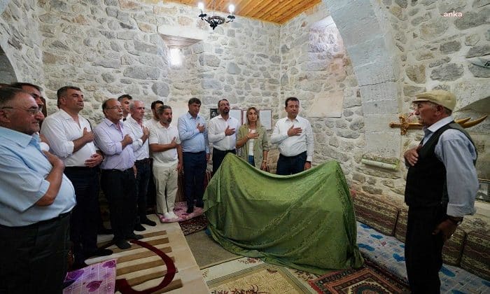 İBB Başkanı Ekrem İmamoğlu’ndan Tunceli’de Alevi inanç merkezlerine ziyaret