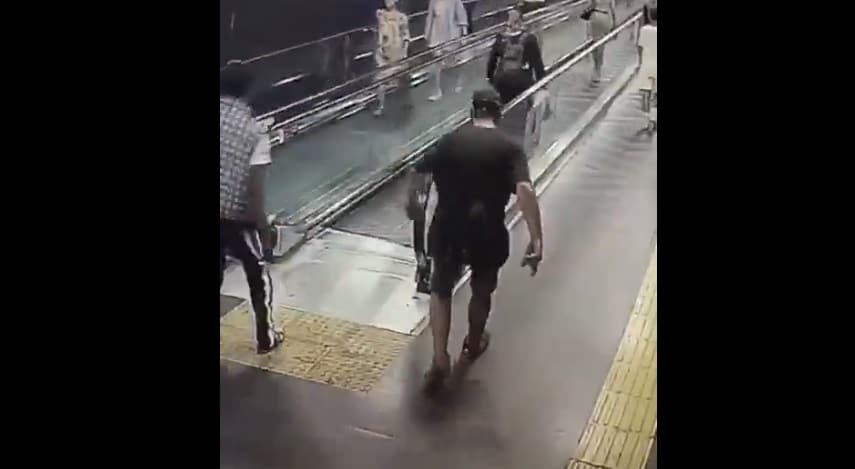 Rezilsiniz, Gayrettepe’de metronun yürüyen merdivenlerine yönelik sabotaj yapıldı.