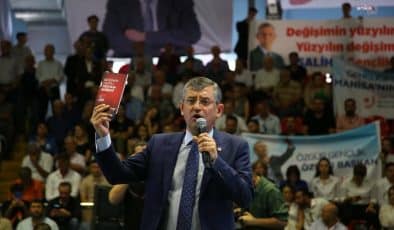 CHP Grup Başkanı Özgür Özel: “Yerel seçimlerde büyük bir tehlikeyle karşı karşıyayız.”