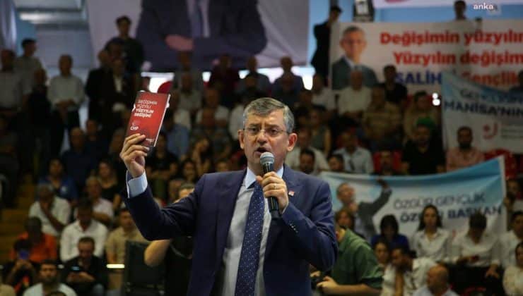 CHP Grup Başkanı Özgür Özel: “Yerel seçimlerde büyük bir tehlikeyle karşı karşıyayız.”
