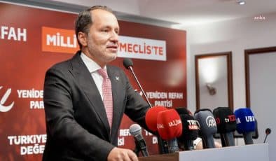 Fatih Erbakan: “Seçim öncesinde olduğu gibi bugün de halkın yüzde 45’i aç ve yüzde 80’i de yoksul durumdadır Türkiye’de.”
