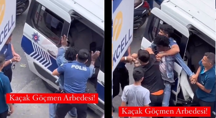 İstanbul’da Bir Kaçak, Polis Ekiplerine Karşı Koydu, Şüpheli Şahsı Polis bırakarak Olay Yerinden Ayrıldı.