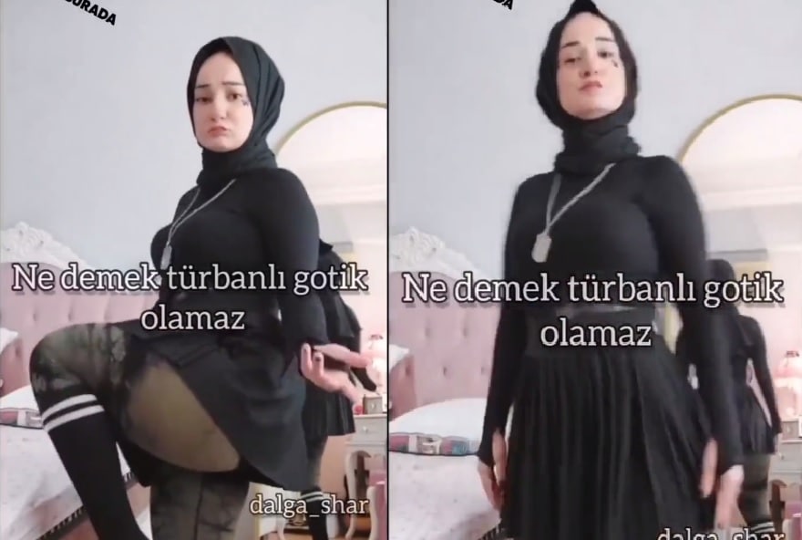 Türbanlı Tiktok Kullanıcısının Giyim Tarzı Büyük Tepki Çekti