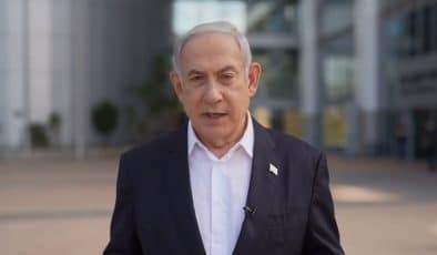 İsrail Başbakanı Binyamin Netanyahu: ”Düşmanın bilmediği büyüklükte ateşle karşılık verilmesini emrettim
