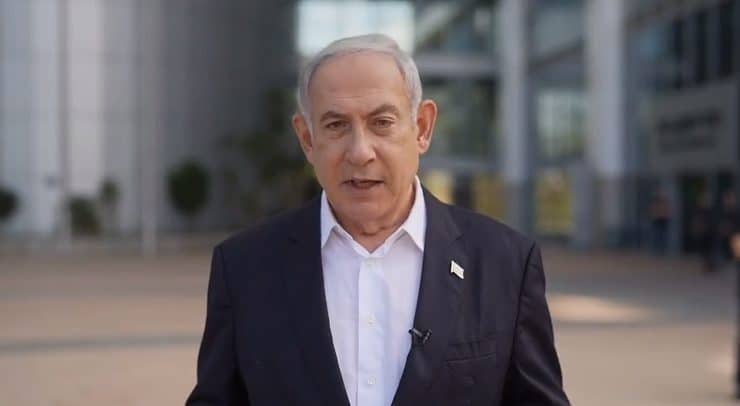 İsrail Başbakanı Binyamin Netanyahu: ”Düşmanın bilmediği büyüklükte ateşle karşılık verilmesini emrettim