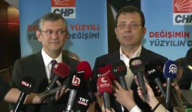 Ekrem İmamoğlu, CHP Genel Başkanı Özgür Özel’i ziyaret etti. ”Bu kardeşlik hukuku CHP’yi iktidara taşıyacak.