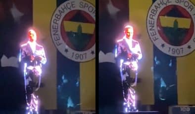 Fenerbahçe divan kurulundan etkileyici Mustafa Kemal Atatürk hologramı