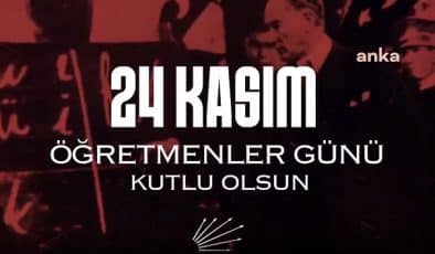 Özgür Özel: “Başöğretmenimiz Mustafa Kemal Atatürk’ü 24 Kasım Öğretmenler Günü’nde saygı ve minnetle anıyoruz.”