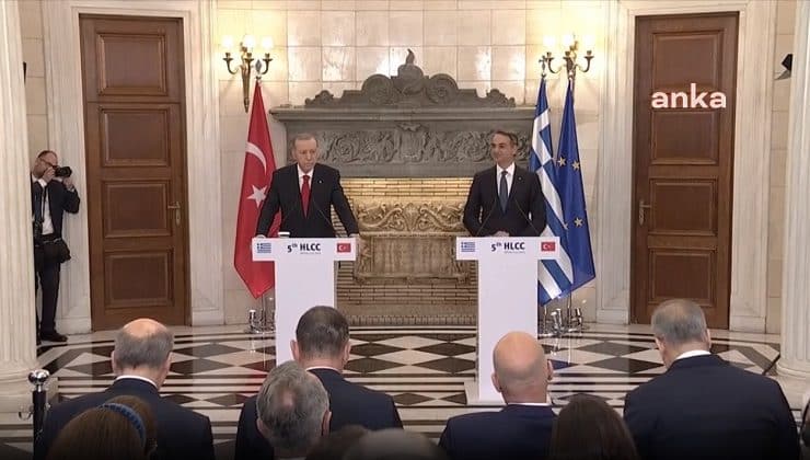 6 yıl sonra Yunanistan’ı ziyaret eden Cumhurbaşkanı Erdoğan: “İki kardeş arasında dahi anlaşmazlıklar olabilirken