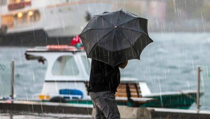 AKOM’dan İstanbul için Fırtına Ve Sağanak Yağış Uyarısı