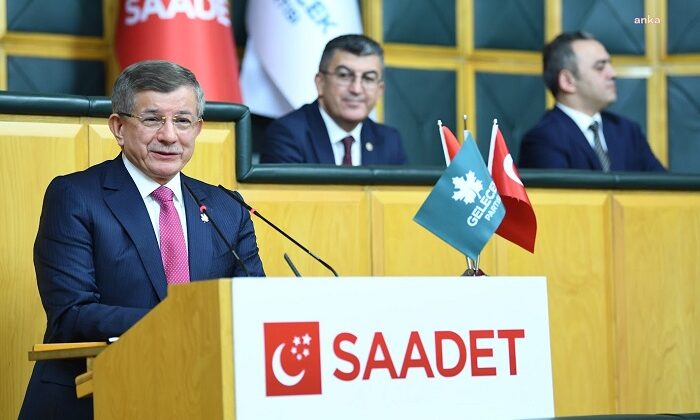 Ahmet Davutoğlu: “Saadet Partisi ile 100 seçim bölgesinde seçimlere ortak olarak gireceğiz.”