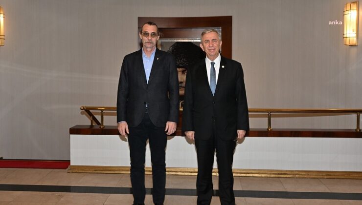Erdal Beşikçioğlu, Mansur Yavaş’ı ziyaret etti: ‘Ankara’nın abisine geldik’