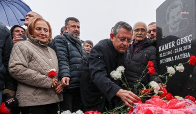 Özgür Özel, Tunceli’de eski Milletvekili Kamer Genç’in ölüm yıl dönümü için düzenlenen anma törenine katıldı