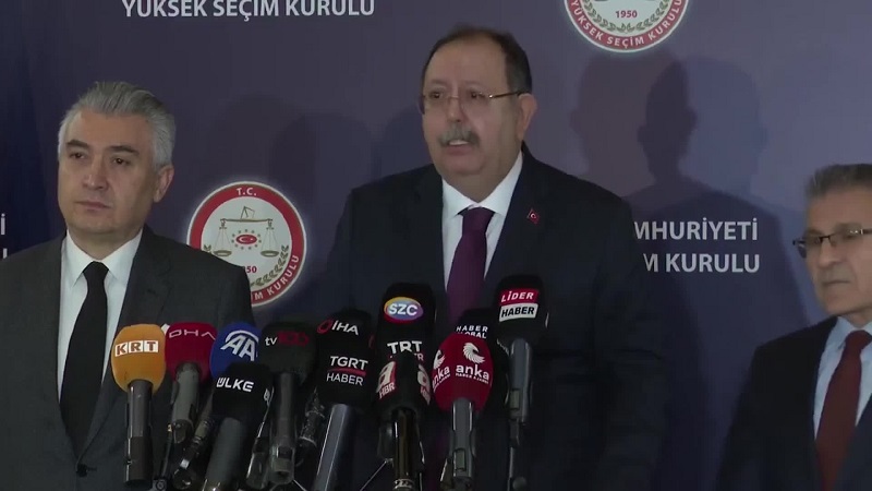 YSK Başkanı Ahmet Yener, 31 Mart 2024 yerel seçimlerine 36 siyasi partinin katılacağını açıkladı.